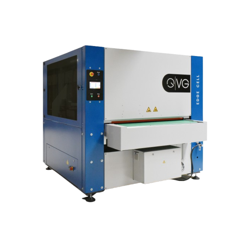 ébavureuse edge cell VG MACHINES arrondir arrêtes scories FHAMO France Grenoble  