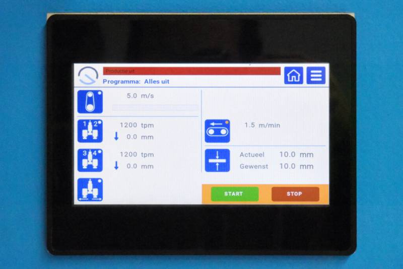 ebavureuse metal professionnelle industrielle VG MACHINES FHAMO Grenoble France 