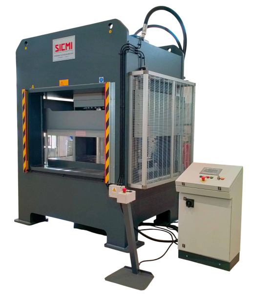 presse hydraulique 4 montants formage estampage rapide SICMI FHAMO France