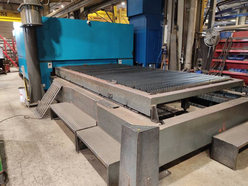 machine outil industrielle production table découpe laser fibre tole HACO FHAMO France