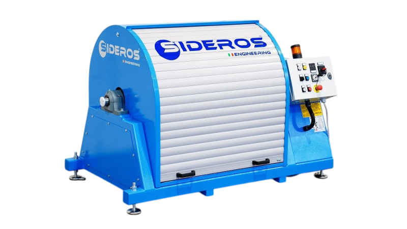 tonneau ébavurage atelier chaudronnerie découpe laser oxycoupage plasma fibre SIDEROS FHAMO France