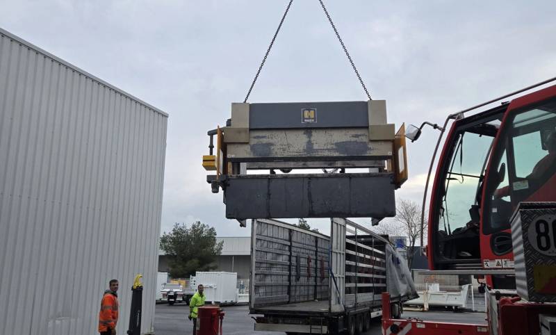 presse plieuse HACO FHAMO BENNE SEMPERE PERPIGNAN