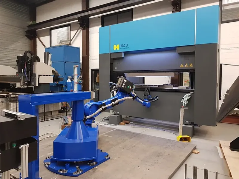 pliage numérique robot presse plieuse HACO France FHAMO Agen