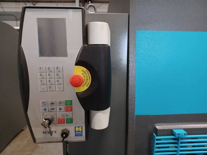 machine outil cisaillage débit coupe métal occasion HACO FHAMO France