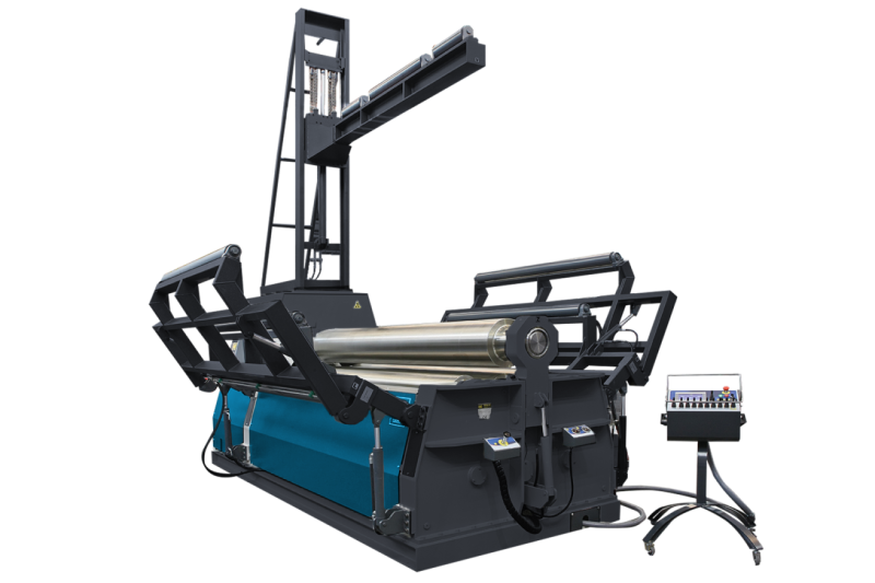 rouleuse pour formage de viroles en tôle acier FHAMO HACO France Clermont-Ferrand