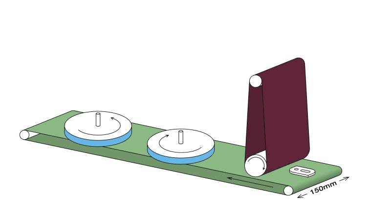 Ebavureuse semi-automatique  Série C 150