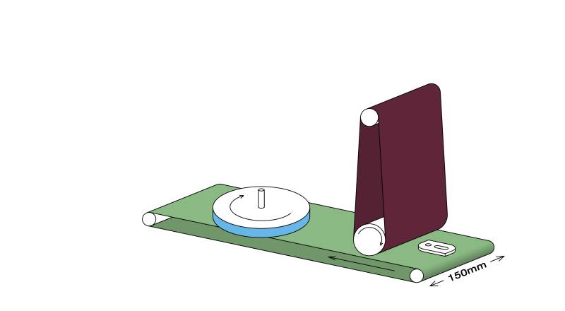 Ebavureuse semi-automatique  Série C 150