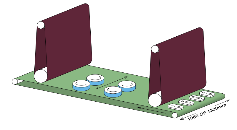 ébavureuse edge cell machine finition de surface VG MACHINES FHAMO Lyon France