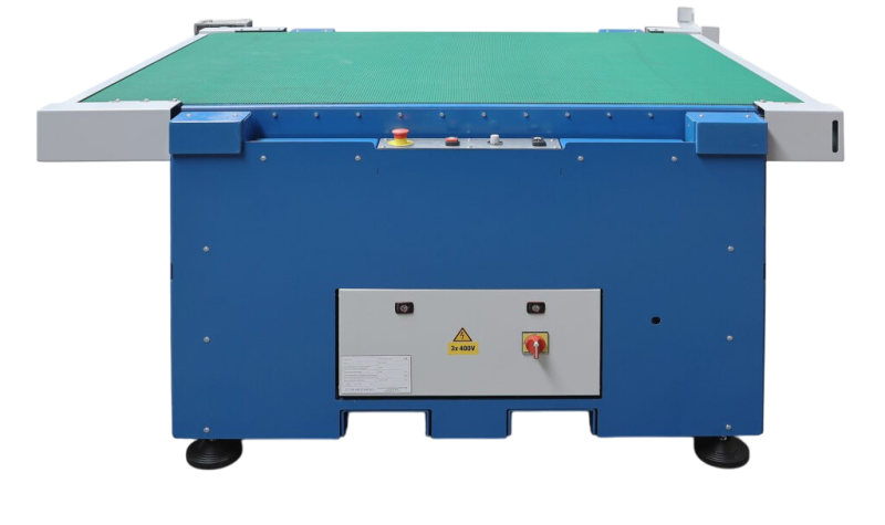 table entrée sortoe production pièces toles processus ébavurage VG MACHINES FHAMO Bordeaux France 